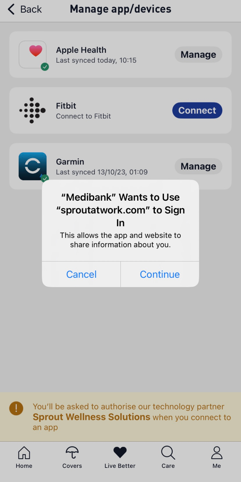 How to track Steps Medibank